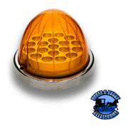 Trux Watermelon LED with Reflector Cup & Lock - 19 Diodes (Choose Color) WATERMELON Amber,Clear Amber Chocolate