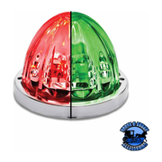 Watermelon (Starburst) light LED with Tower Bulb & Lock Ring (Choose color) Watermelon Light Red/Green Tan