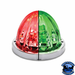 Tan Watermelon (Starburst) light LED with Tower Bulb & Lock Ring (Choose color) Watermelon Light Red/Green