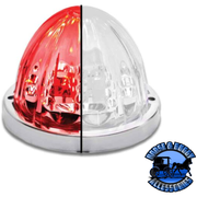 Watermelon (Starburst) light LED with Tower Bulb & Lock Ring (Choose color) Watermelon Light Red/White Light Gray
