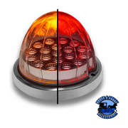 Trux Watermelon LED with Reflector Cup & Lock - 19 Diodes (Choose Color) WATERMELON Amber/Red Sienna