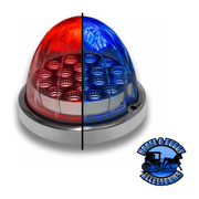 Trux Watermelon LED with Reflector Cup & Lock - 19 Diodes (Choose Color) WATERMELON Red/Blue Dark Slate Gray