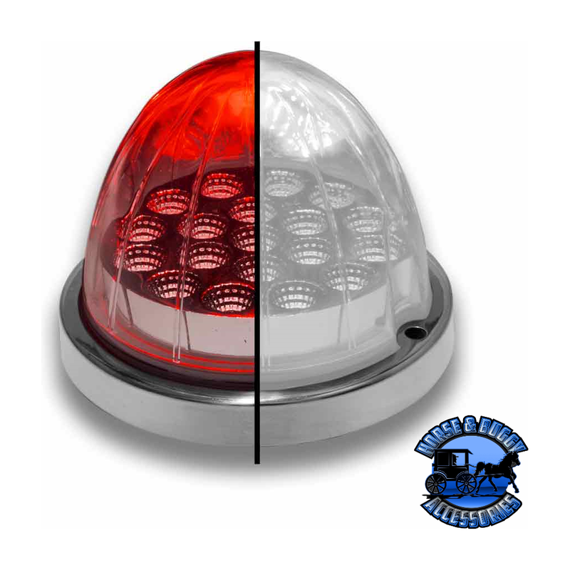 Trux Watermelon LED with Reflector Cup & Lock - 19 Diodes (Choose Color) WATERMELON Red/White Dark Gray