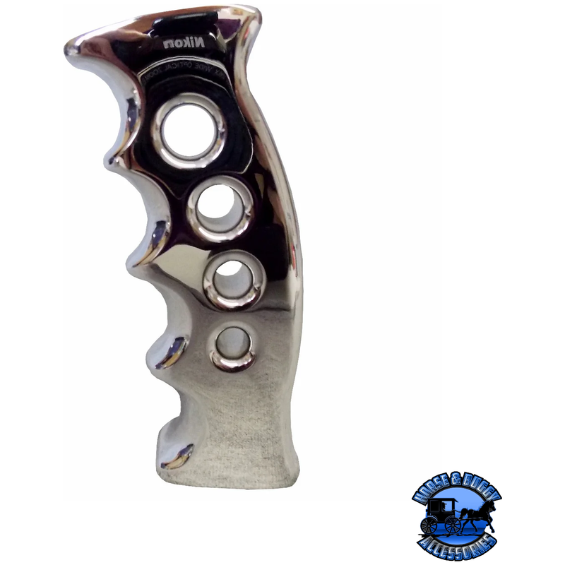 VENTILATED BILLET HANDLE SHIFT KNOB #BLT-VNTLTD (1/2"-13 female threads) SHIFTER Dark Gray