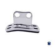 UNITED PACIFIC STAINLESS LOWER EXHAUST BRACKET FOR PETERBILT 359/379 Part No. up-21299 EXHAUST Light Gray