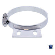 UNITED PACIFIC CHROME CAB EXHAUST CLAMP FOR PETERBILT EXHAUST 5",7" Light Gray
