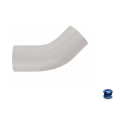 UNITED PACIFIC ALUMINIZED 45 DEGREE EXHAUST ELBOW FOR KENWORTH PART NO. 18341 EXHAUST Gray