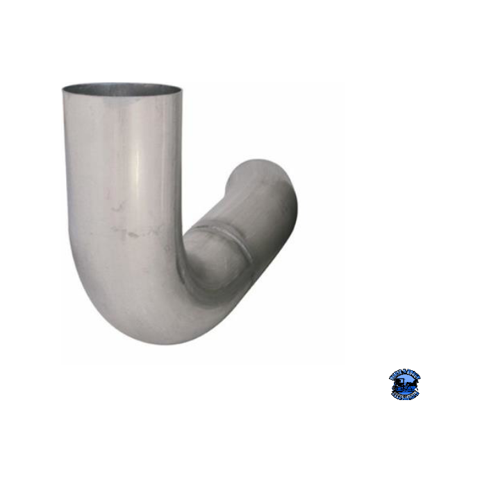 UNITED PACIFIC ALUMINIZED EXHAUST ELBOW FOR FREIGHTLINER 04-15653-000 PART NO. 6469 EXHAUST Dark Gray
