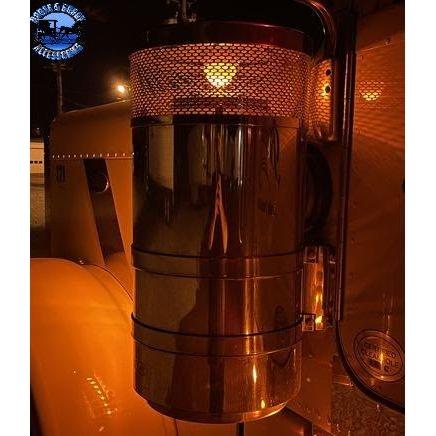 Watermelon Air Cleaner adapter plate, push-top style air breather (Sold in pairs) #51856 watermelon Black