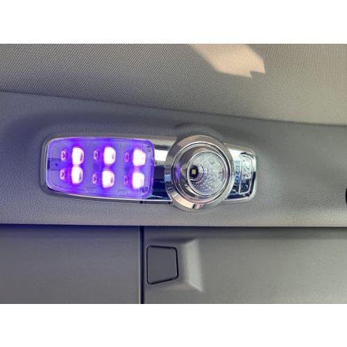 TLED-IR30 (7 colors in 1 light!) LED Interior Projector Dome & Map Cab Light for Peterbilt 579, 567 & 589 interior Dim Gray