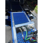 Merritt Flush Mount Universal Aluminum Deck Plates (Choose Size) DECK PLATE 30 1/4" x 18 1/2" #ME-442,30 1/4" x 28" #ME-443,30 1/4" x 37 1/2" #ME-444,30 1/4" x 46 3/4" #ME-445,30 1/4" x 56" #ME-446,30 1/4" x 65 1/4" #ME-447,301/4" x 74 1/2" #ME-448,84" #ME-449,93" #ME-4410,101" #ME-4411,111" #ME-4412,120.25"  #ME-4413,129.50"  #ME-4414,138.75"  #ME-4415,148"  #ME-4416,157.25"  #ME-4417 Dark Slate Gray