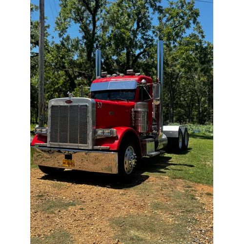 Peterbilt 12'' Rollin Low straight bottom sun visor #1003 PETERBILT VISOR Dark Slate Gray