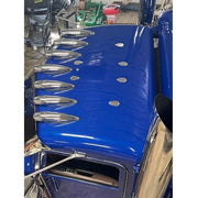 43627 Peterbilt plates horn delete kit stainless steel paintable custom pair #43627 PETERBILT Dark Slate Blue