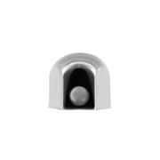 UP-10001 1-1/2" X 1-1/2" Chrome Steel Standard Nut Cover