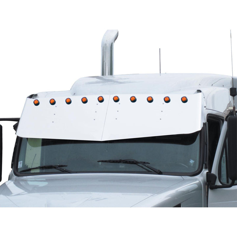 #V-8045 17"x20" V-Style Visor w/10-2" Light Holes