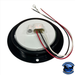 Light Gray V418KR 4" Red LED Stop/Turn/Tail, Round, 36 Diodes, Red Kit, w/ Flange