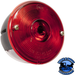 Brown V428 Red Incandescent Stop/Turn/Tail, Universal, Round, Stud-Mount, w/ License Light, 3.75″X2.625″ motor vehicle parts