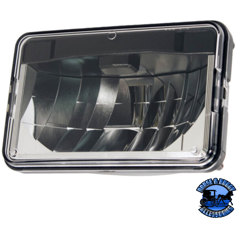 V702C LED Headlight, Rectangular, Low Beam, 4″X6″, white — Horse ...