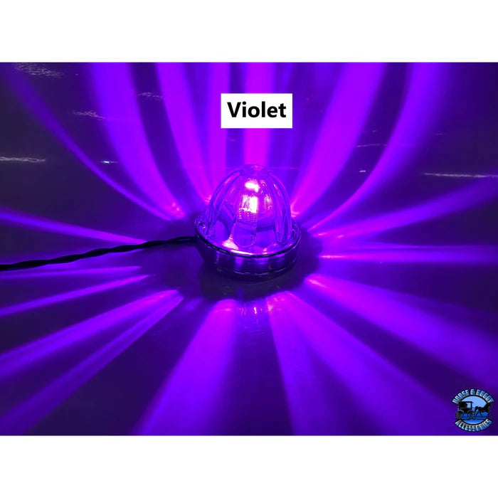 Dark Violet JML Kustoms Watermelon led bulb for glass lens lights 1157 [two wire style] (choose color) Watermelon Light Violet 1157 LD-1062