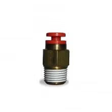 CONECTOR MACHO (1/8'' X 1/8'' ) PARA RACOR DE FRENO DE AIRE PUSH-LOCK
