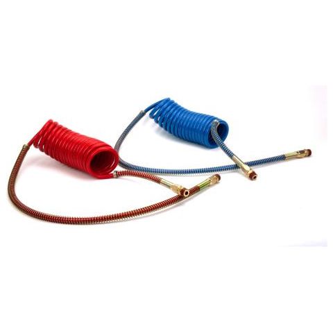 Coiled Nylon Tubing Assembly #022009 TUBING ASSEMBLY Dark Slate Gray