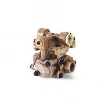 V-034063 RT-4 Style, 3/8" NPT Trailer Supply & Control Ports, 1/2" NPT & 3/8" NPT Reservoir Ports, (4) 3/8" NPT Delivery Ports