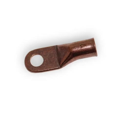 056034 4-AWG 1/4" STUD ELECTROLYTIC COPPER CRIMP OR SOLDER TYPE W/FLARED END