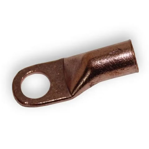 056036 1-AWG 3/8" STUD ELECTROLYTIC COPPER CRIMP OR SOLDER TYPE W/FLARED END