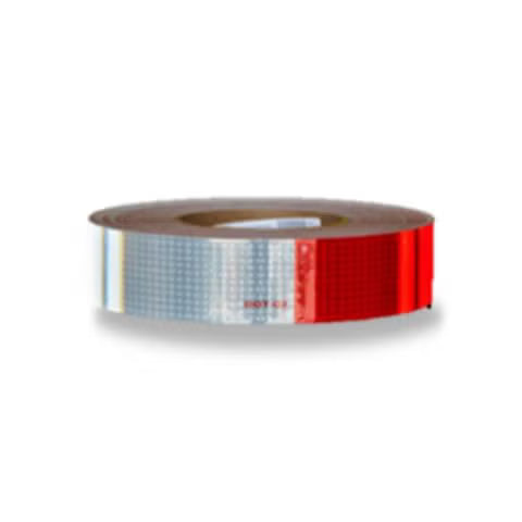 058396 11'' RED & 7'' WHITE TAPE; 2'' X 150'