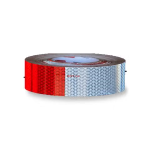 CINTA ROJA/BLANCA DE 6''; 2'' X 150' (5 AÑOS DE GARANTÍA)