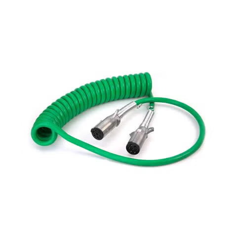 Cable en espiral ABS de 7 vías 12'