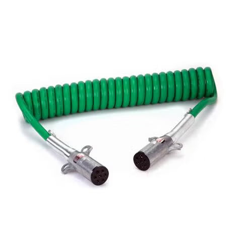 590161 7-way ABS coiled cord 15'