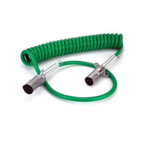 590163 7 way abs coiled 15' cable w/1-12'' lead & 1-40'' lead