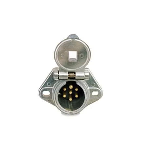 593083 Seven-Way Socket with Solid Pin
