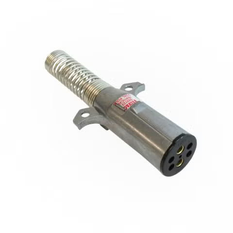 ENCHUFE DE REMOLQUE VERTICAL T-GRIP CON PROTECTOR DE MUELLE 200 AMP 2 POLOS