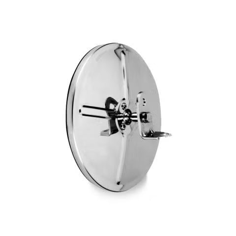 708441 8-1/2'' CENTER MOUNT MIRROR W/ STANDARD GLASS & DURABALL CONVEX LENS
