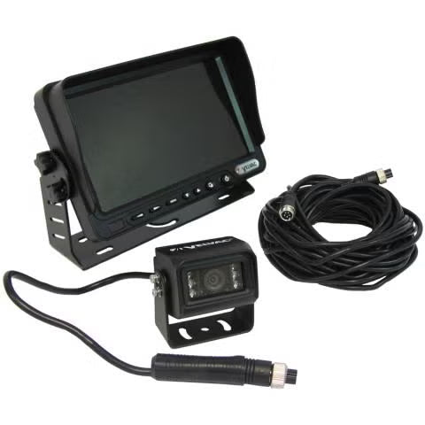 719603 back up camera kit with 7" moniter with 4 camera inputs 2-34' cables