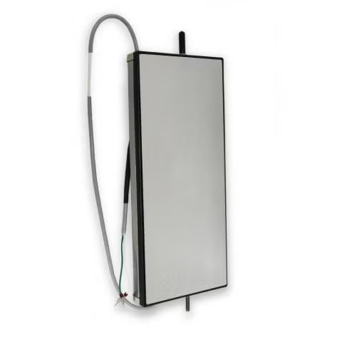 514380005 S.S. WEST COAST MIRROR FLAT GLASS HEAD; MANUAL; LEFT SIDE (6-7/8'' X 16'')