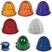 Original Watermelon Real Glass Lens's Replacement (choose color) for 3 1/2" lights watermelon glass lens Clear Lens,Light Amber Lens,Light Blue Lens,Light Red Lens,Dark Amber Lens,Red Lens,Green Lens,Blue Lens,Purple Lens,Smoked Clear Lens Dark Slate Gray