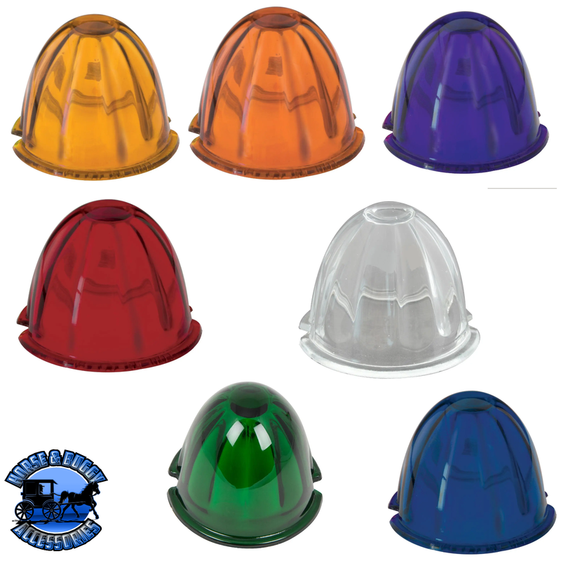 Original Watermelon Real Glass Lens's Replacement (choose color) for 3 1/2" lights watermelon glass lens Clear Lens,Light Amber Lens,Light Blue Lens,Light Red Lens,Dark Amber Lens,Red Lens,Green Lens,Blue Lens,Purple Lens,Smoked Clear Lens Dark Slate Gray