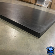 Precut Cowmat Mudflaps (Choose Size 1/2" or 3/4") Mud Flap 24"x36"x1/2" Slate Gray