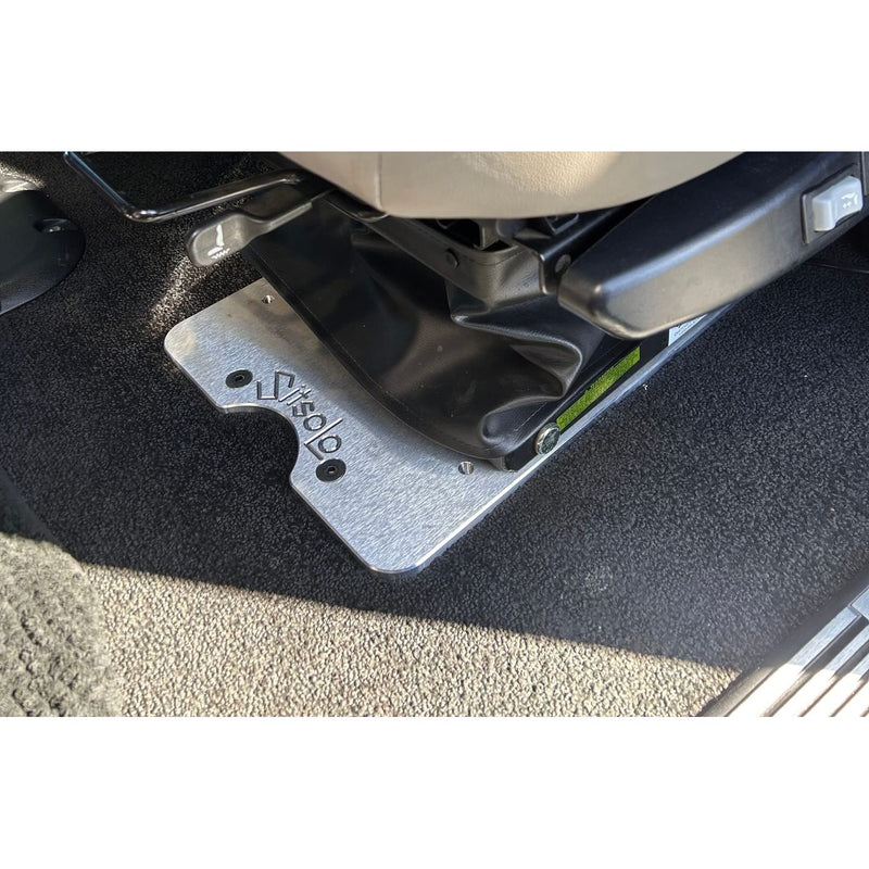Iowa Customs Low ride Peterbilt Seat Base Adapters -Sit So Low (Choose seat and truck) seat IC199004-11 Pete 379,386,389 12" Sears Atlas Seat Base Adapter Without Riser. Dark Slate Gray