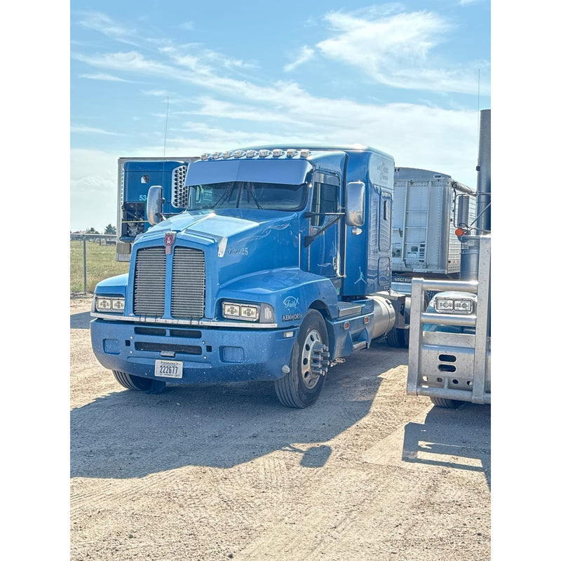 Rollin Low "Left Lane" 14 guage Kenworth Visor 13x11" Bowtie- #2026