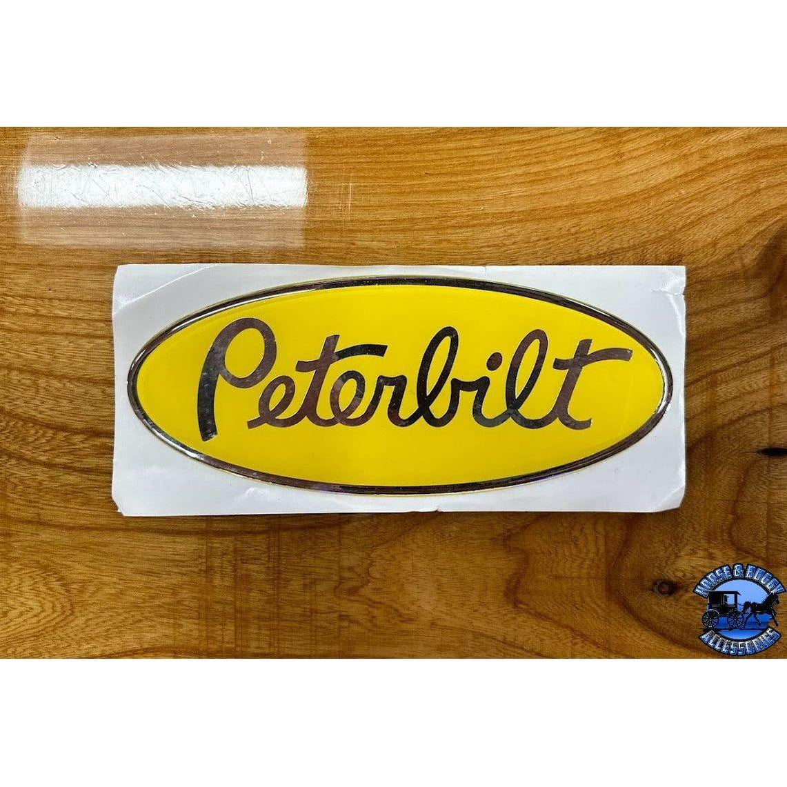 Decalcomania Peterbilt Rosso Cromo OEM Rz-p306 Custom Peterbilt Emblem ...