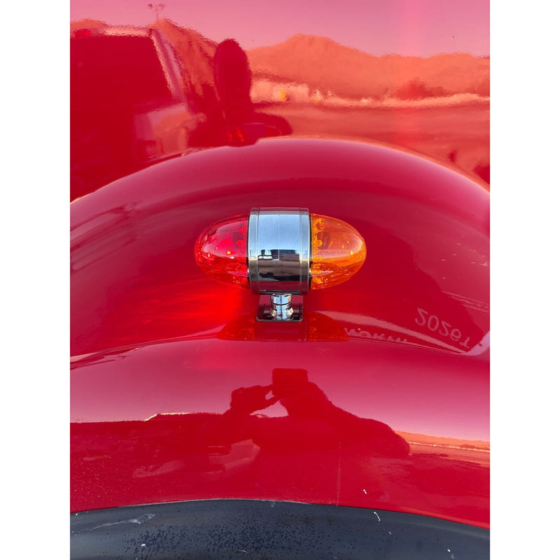 SZ-KWTURNSIGNAL KENWORTH TURN SIGNAL HOOD DELETE CUT FROM 14 GA SS 304 #8 sold by the piece