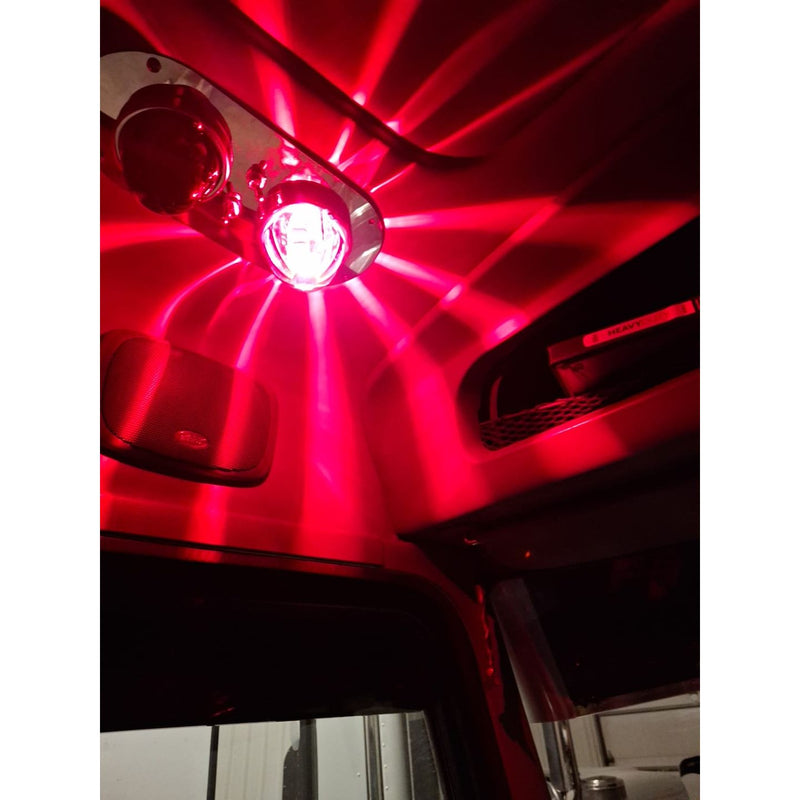 Grand General Flush Mount 3.5" Glass Watermelon Light Kits (1 wire 1156) (choose color)