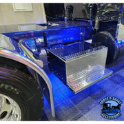 TP-1668 Trux Peterbilt 304 s.s. toolbox box replacement 359,379,389,589 passenger side PETERBILT Dark Slate Gray