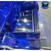TP-1667 Trux Peterbilt 304 s.s. battery step box replacement 359,379,389,589 drivers side PETERBILT Dark Slate Blue