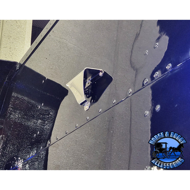 Antenna bracket Peterbilt Kenworth stainless steel ss-1004 antenna Slate Gray