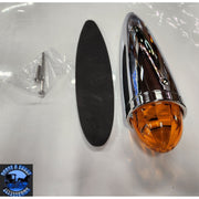 led watermelon die cast chrome housing amber lens #93500 watermelon sealed led Gray